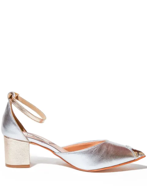 Lethicia Bronstein pointed-toe ankle-strap shoes