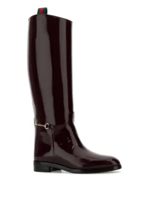 GUCCI グッチ ブーツ 赤x緑x黒等(総柄) 4103624F0182 グッチ×ハリースタイルズ レザー ショートブーツ 9.5 メンズ