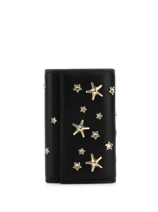 Jimmy Choo Neptune Key Case | Black | FARFETCH IN 