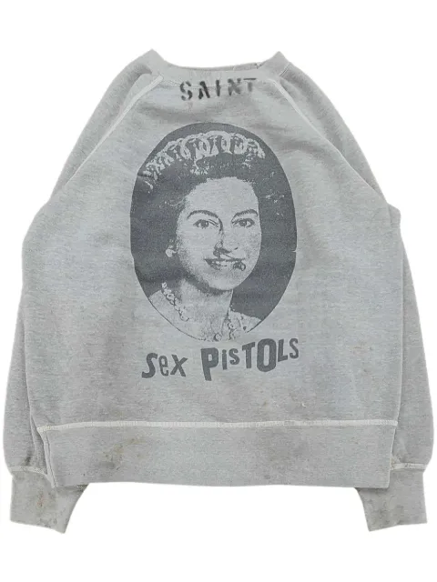 SAINT MXXXXXX x Sex Pistols Queen sweatshirt