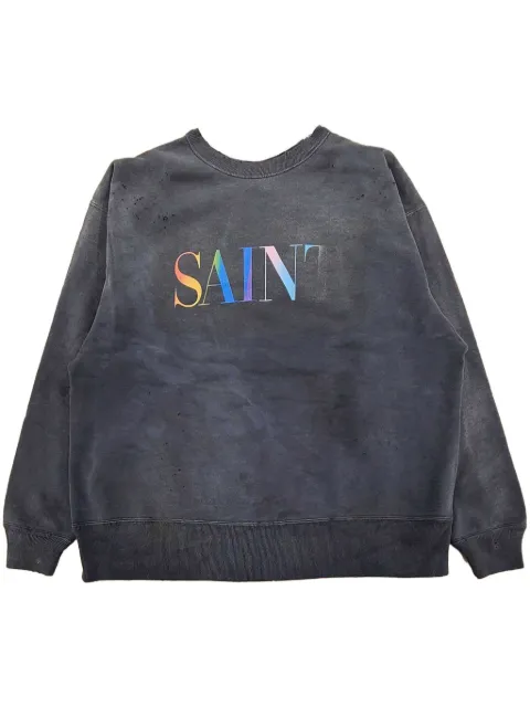 SAINT MXXXXXX sudadera con logo estampado