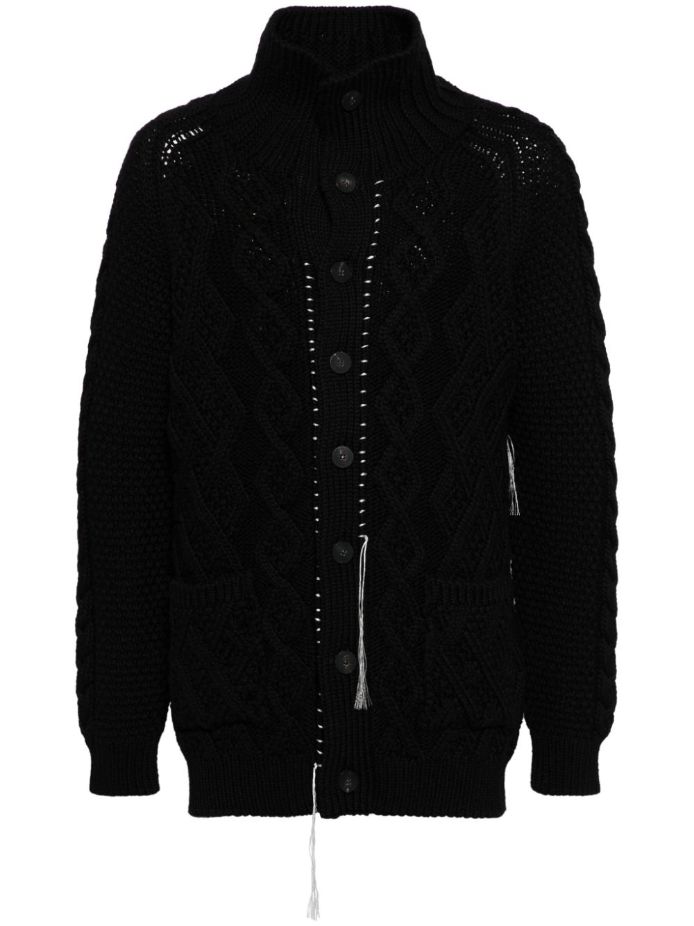 Incarnation wool Cardigan – Black