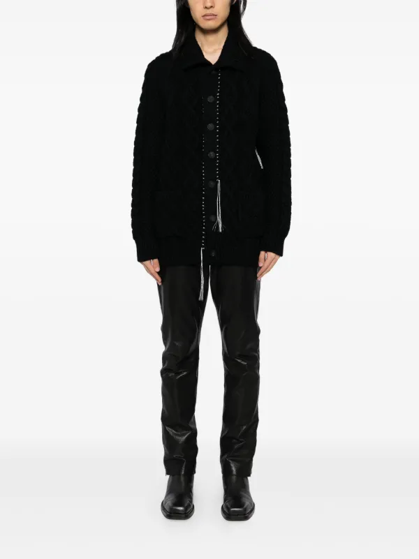 Incarnation Wool Cardigan | Black | FARFETCH