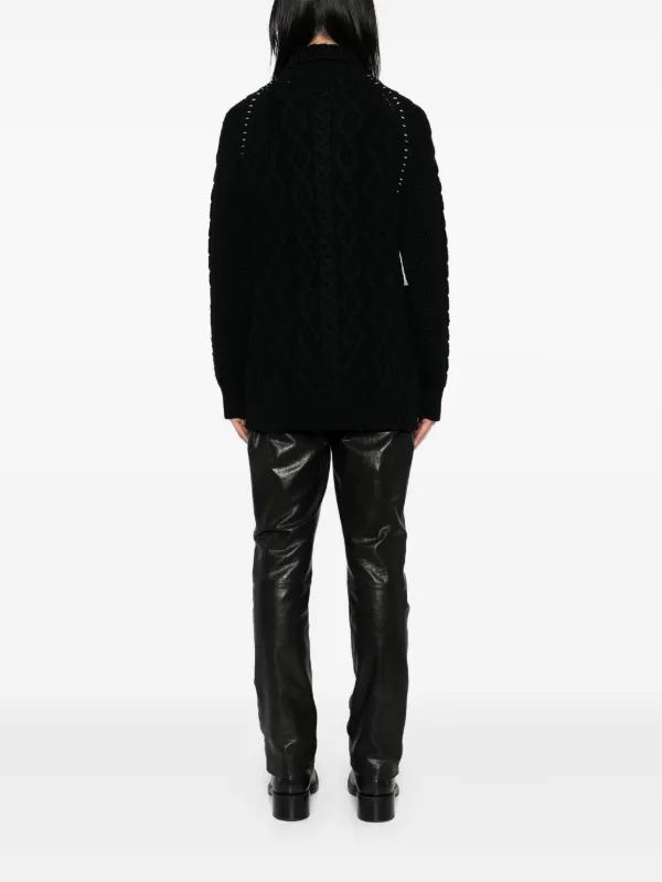 Incarnation Wool Cardigan | Black | FARFETCH