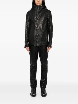 Brioniレザーブルゾン Brioni Leather Jacket | Black | FARFETCH