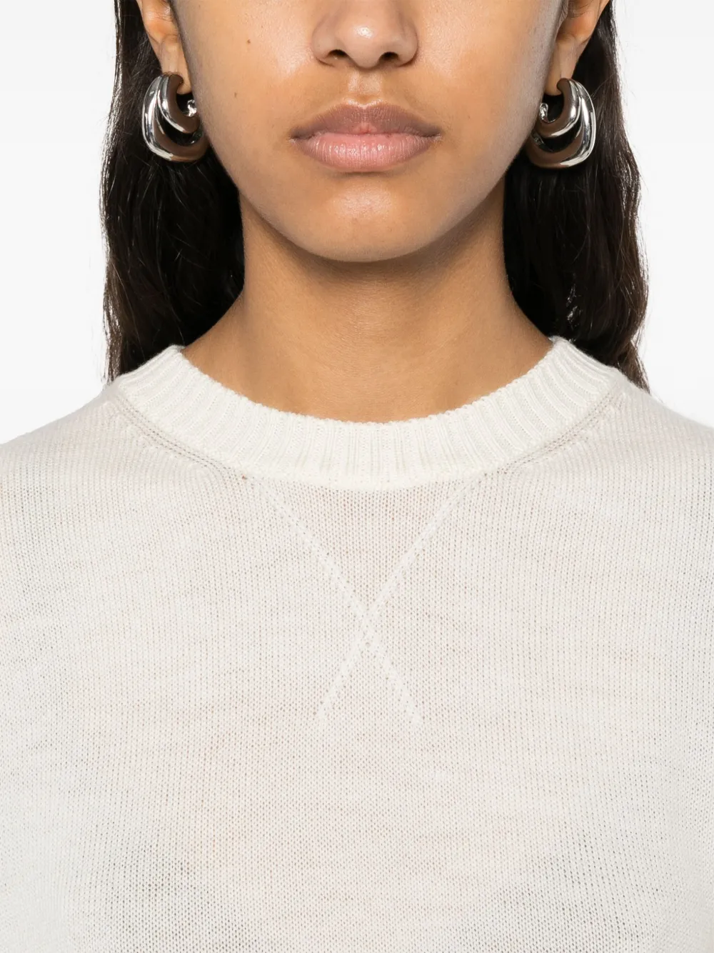 JIL SANDER+ Trui van merinowol Wit