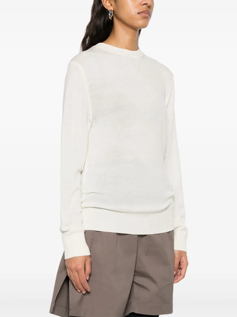 JIL SANDER+ Trui van merinowol Wit