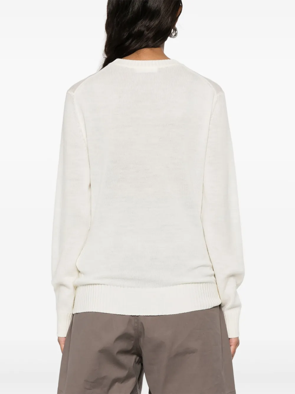 JIL SANDER+ Trui van merinowol Wit