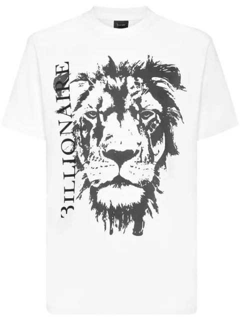 Billionaire logo-print T-shirt