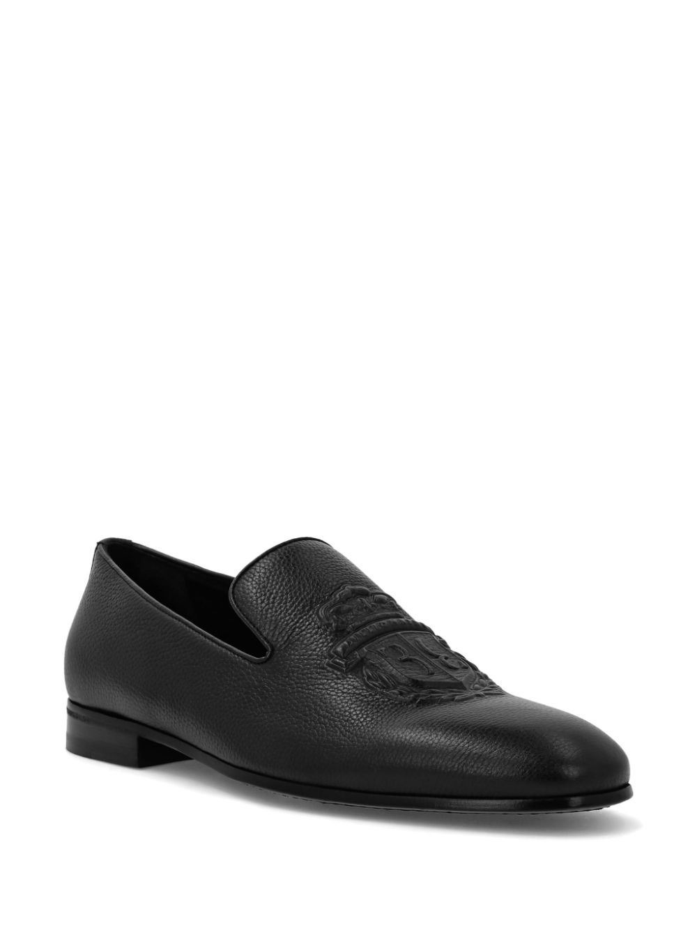 Billionaire Leren loafers Zwart