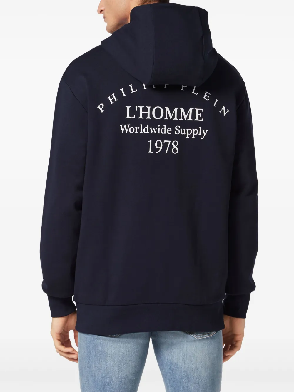Philipp Plein L'Homme hoodie Blauw
