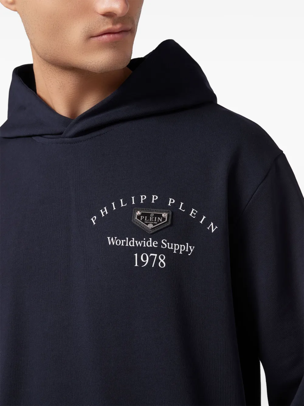 Philipp Plein L'Homme hoodie Blauw