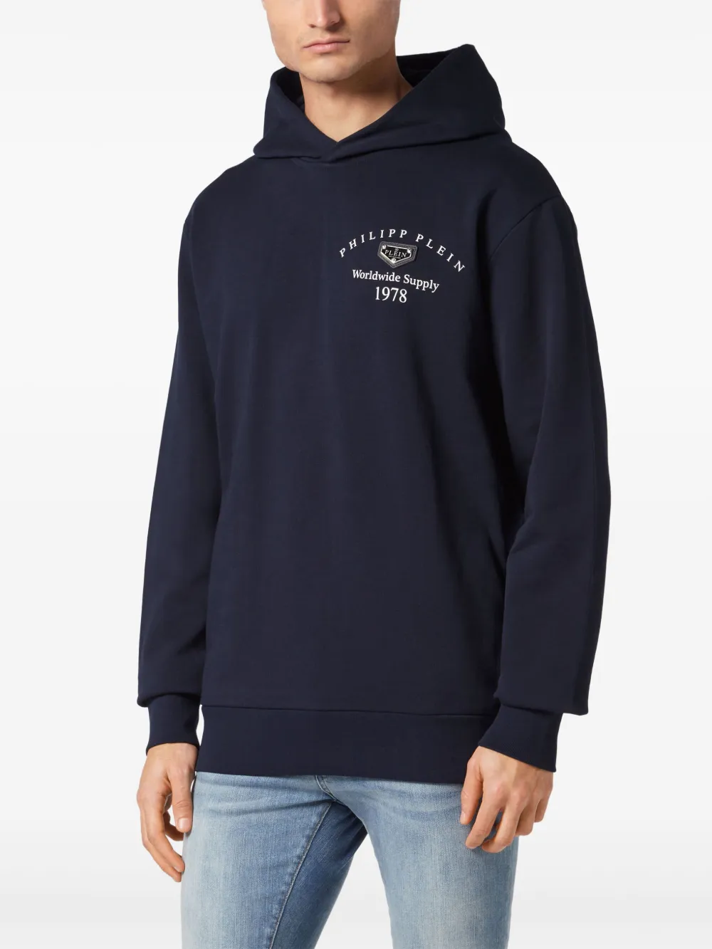 Philipp Plein L'Homme hoodie Blauw