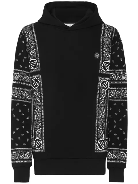 Philipp Plein paisley-print hoodie