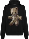 Philipp Plein Teddy hoodie - Black