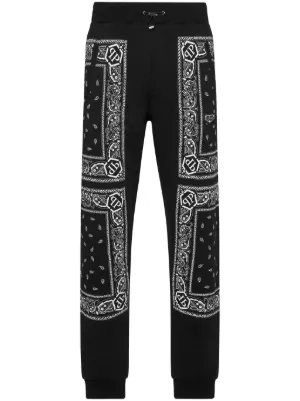 Philipp Plein ラインストーン スカル ジョガーパンツ | ブラック