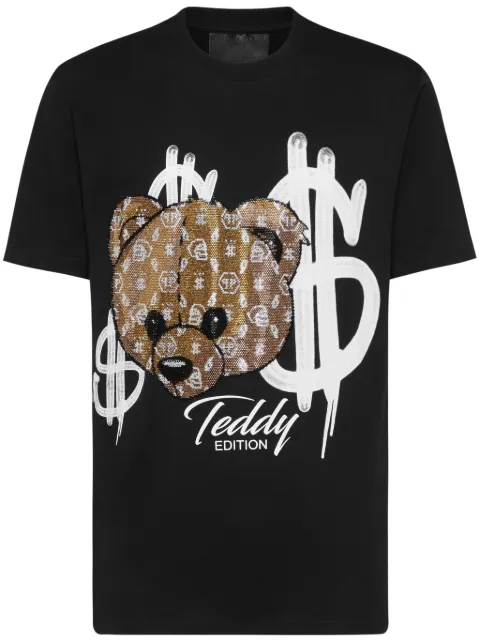 Philipp Plein playera con motivo Teddy Bear