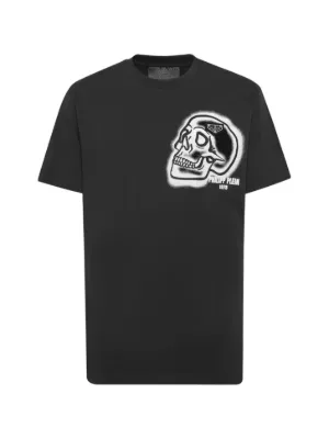 Philipp Plein rhinestone-skull Cotton T-shirt | Black | FARFETCH