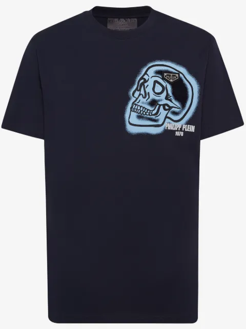 Philipp Plein Skull-print round-neck T-shirt