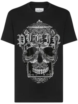 Philipp Plein SS スカル Tシャツ | ブラック | FARFETCH JP Philipp Plein SS スカル Tシャツ | ブラック | FARFETCH JP