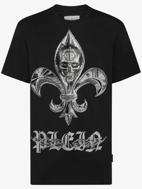 Philipp Plein T-Shirt mit Chrome-Print