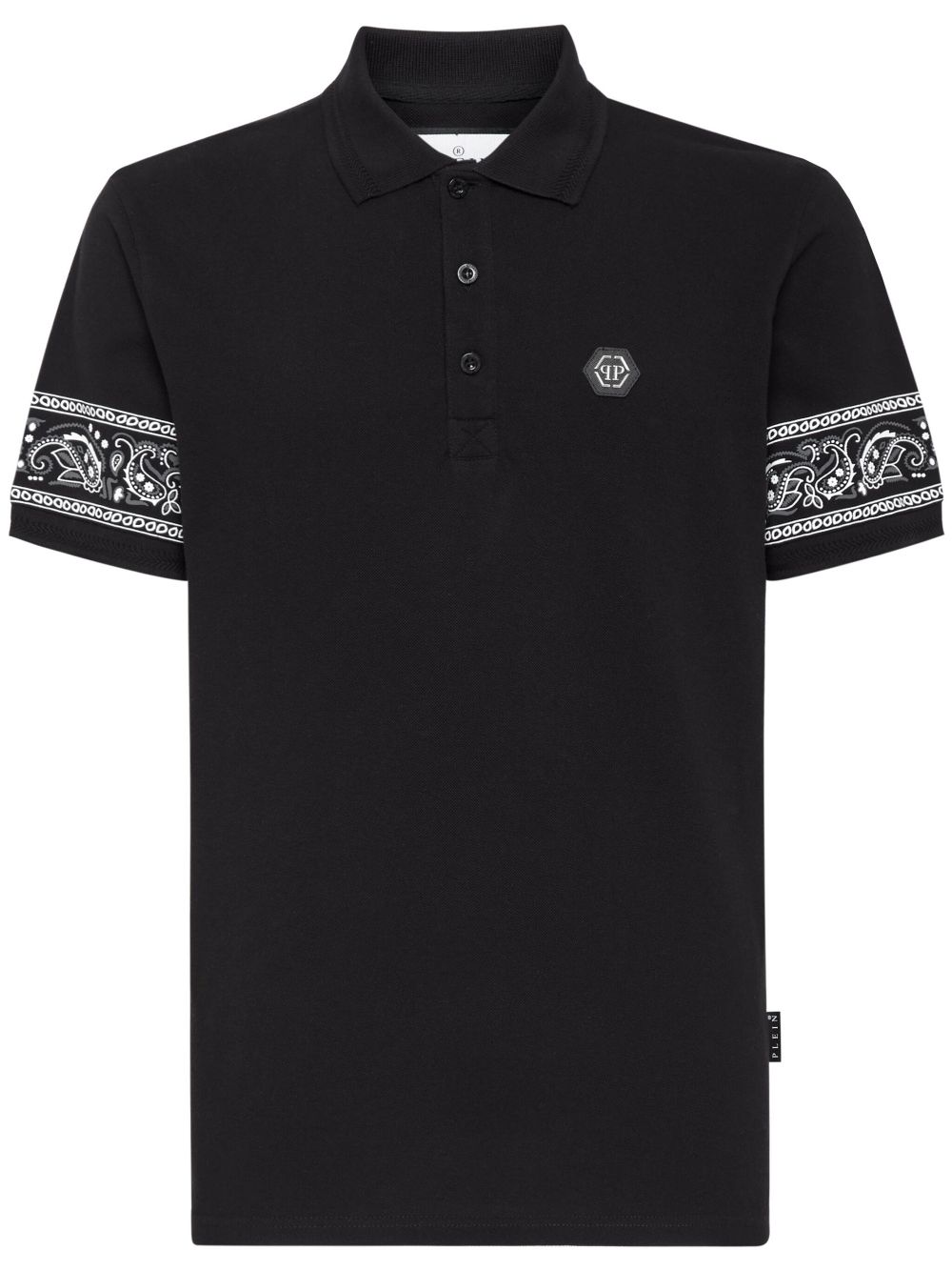 Paisley Gothic Plein polo shirt