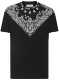 Philipp Plein Paisley Bandana T-shirt - Black
