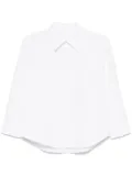 Jil Sander coated linen shirt - White