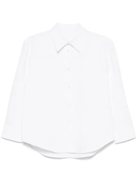 Jil Sander coated linen shirt