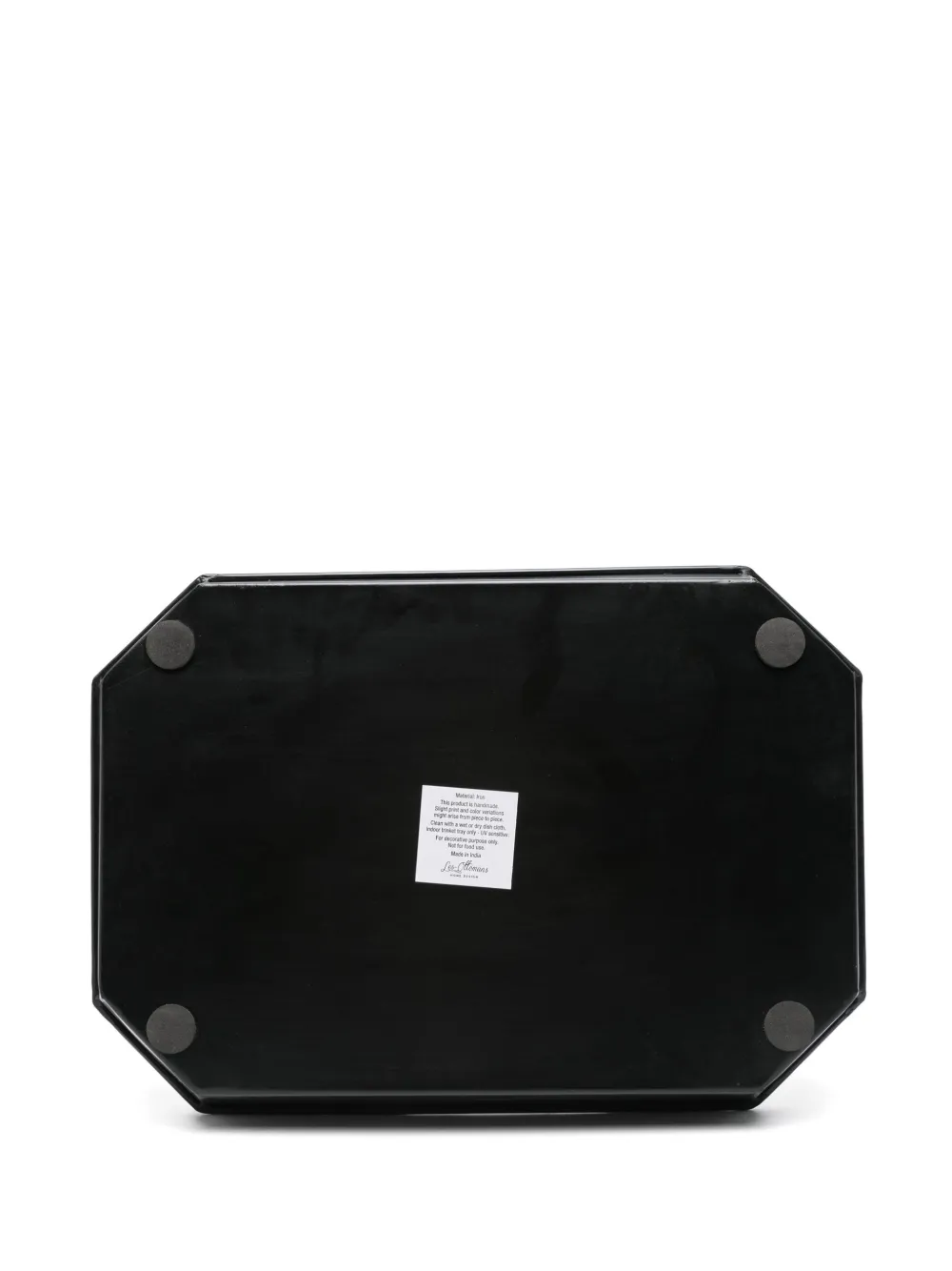  Les-ottomans Hand-painted Tray (43cm X 30cm) - Yellow 