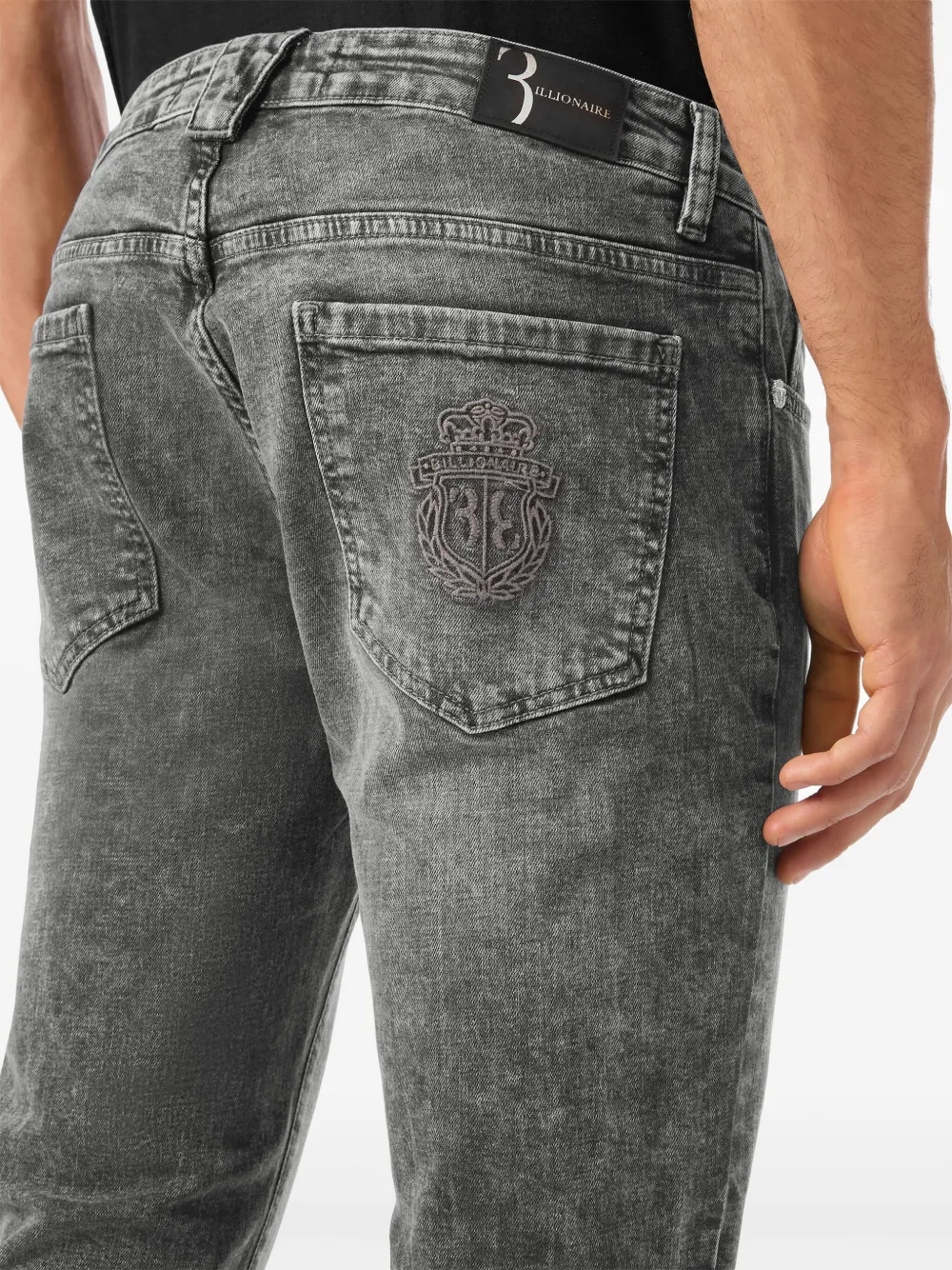 Billionaire Straight jeans Grijs