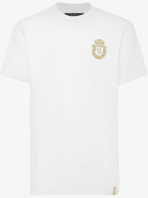 Billionaire Embroidered Crest T-Shirt