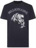 Billionaire logo-print T-Shirt - Blue