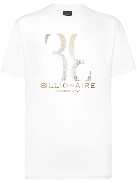 Billionaire 로고 프린트 티셔츠