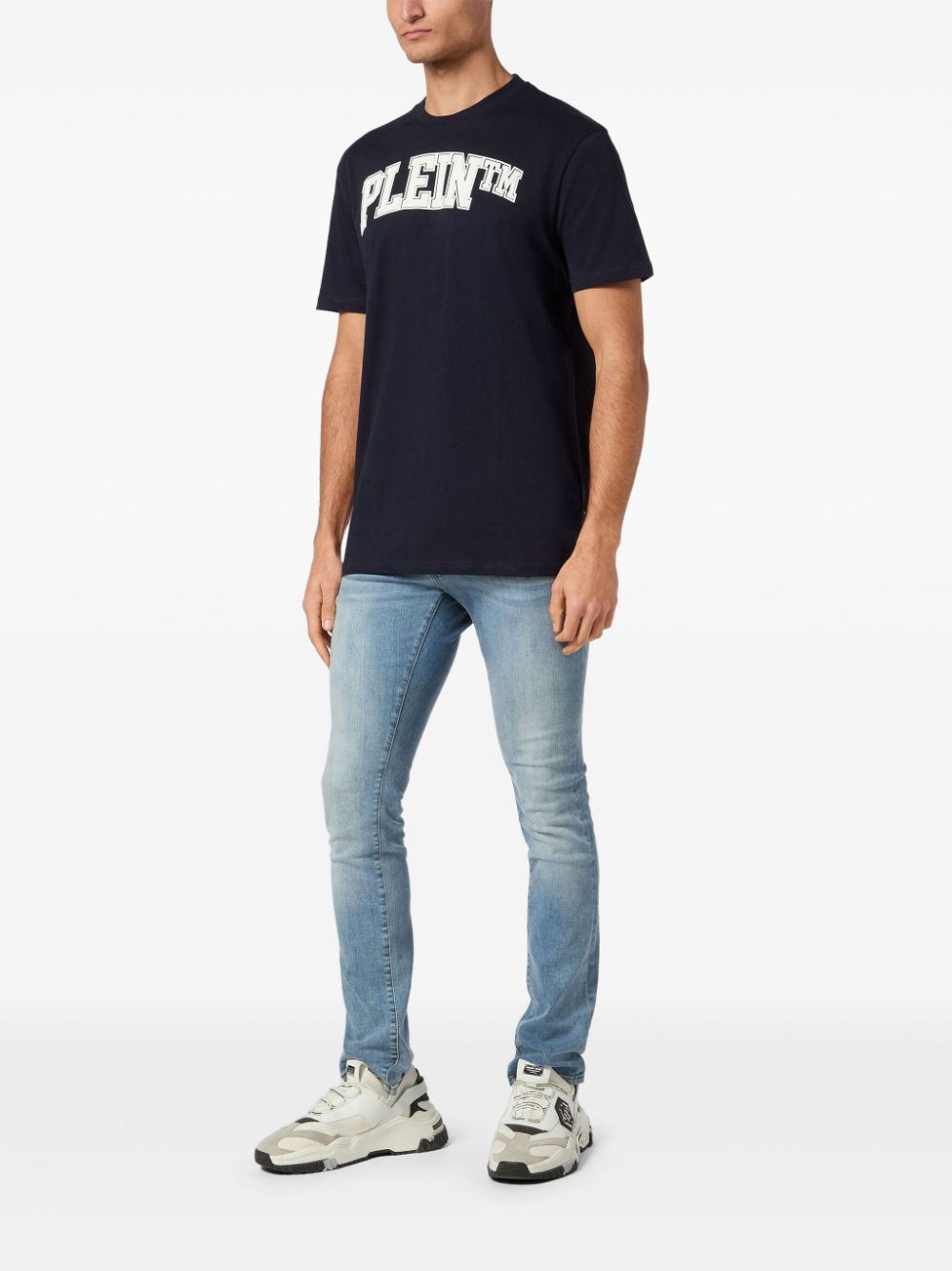 Philipp Plein College T-shirt - Blauw