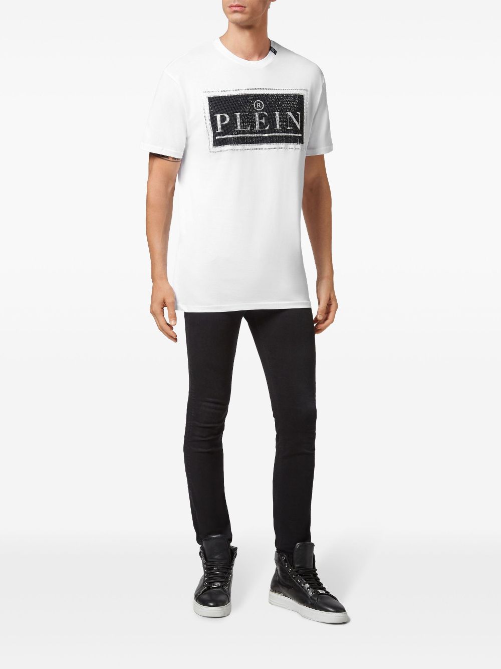 Philipp Plein T-shirt met print - Wit