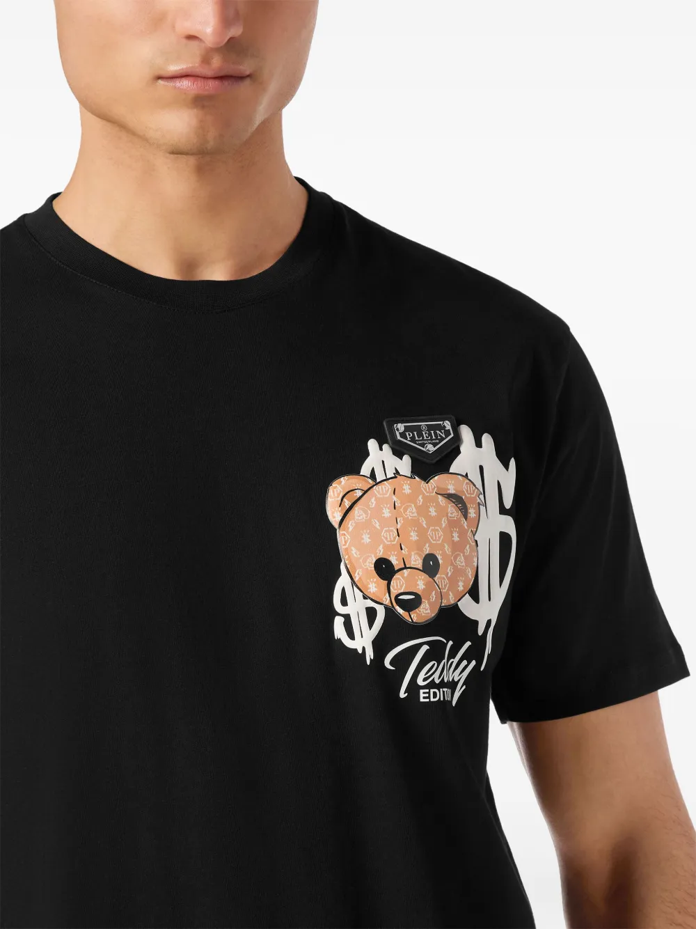 Philipp Plein T-shirt met print Zwart