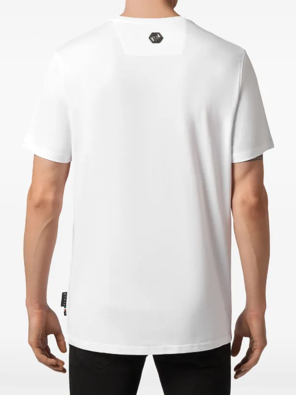 Philipp Plein 1978 logo-print T-shirt White FARFETCH IN