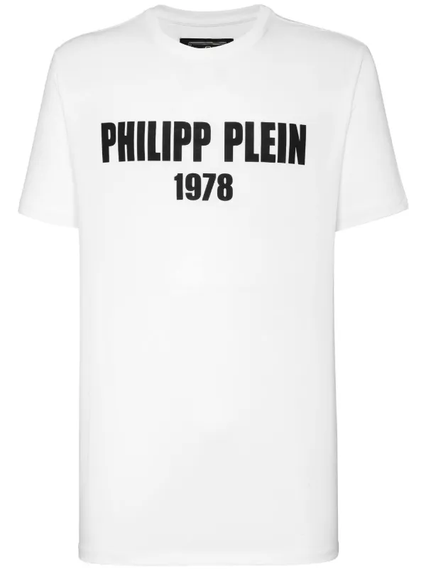 Philipp Plein 1978 logo-print T-shirt White FARFETCH ID