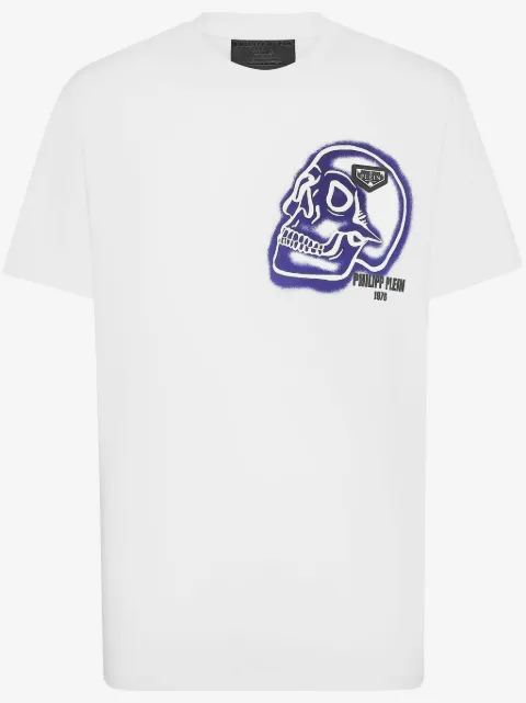Philipp Plein playera con motivo Skull