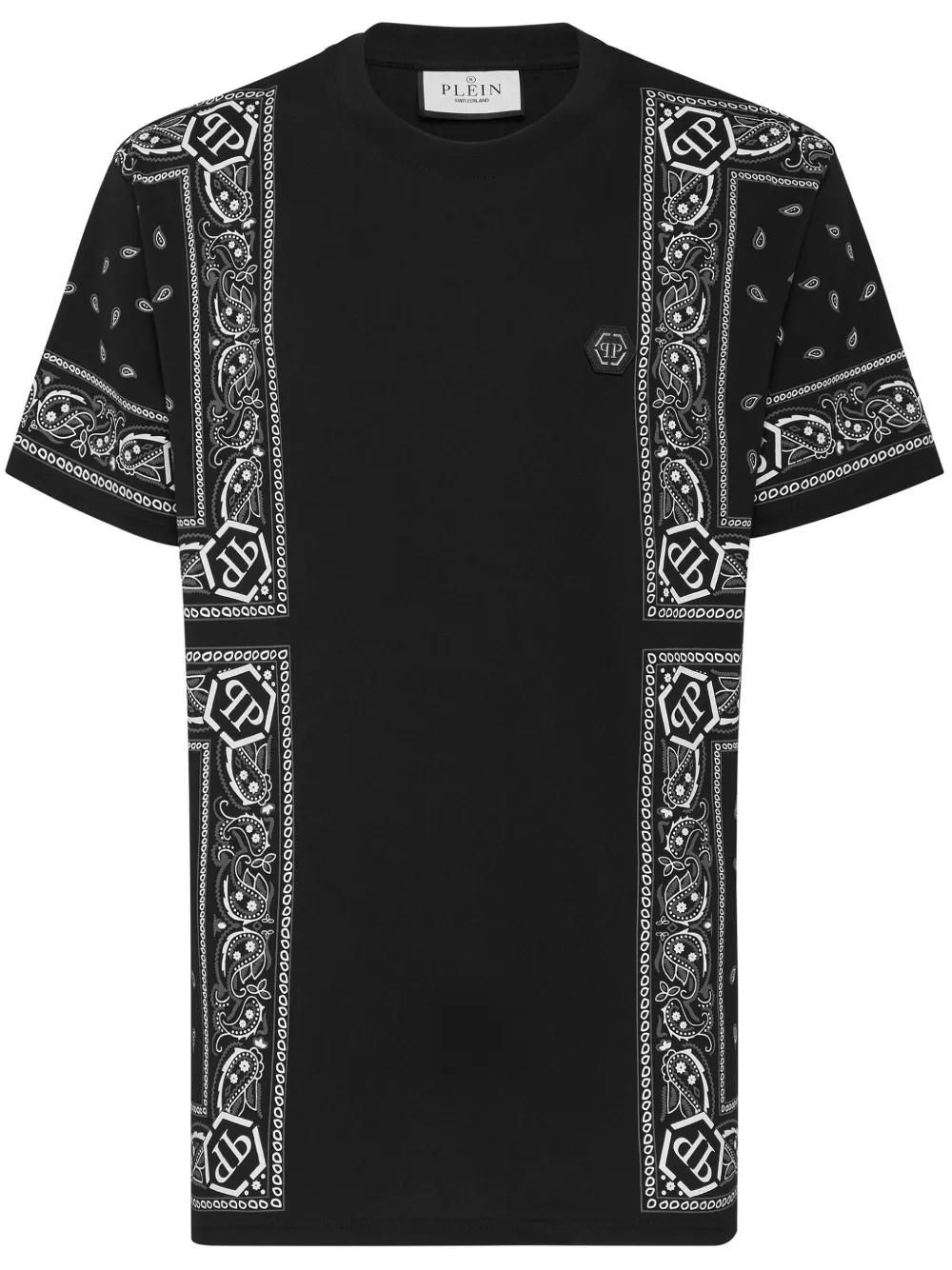 paisley-print T-shirt