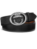 Billionaire leather belt - Black