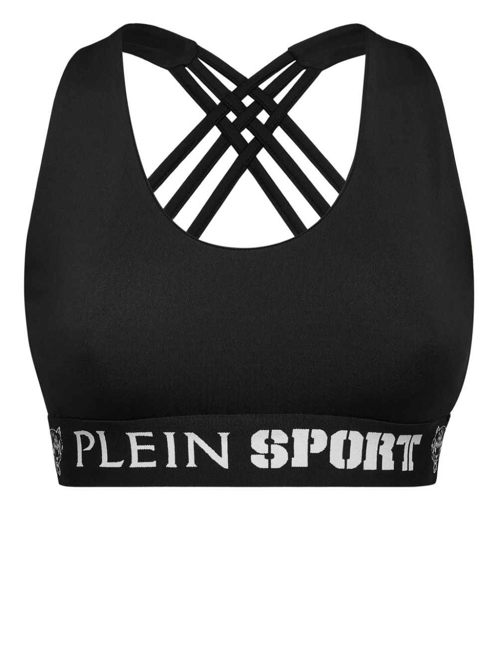 Plein Sport-bh met logoband Zwart