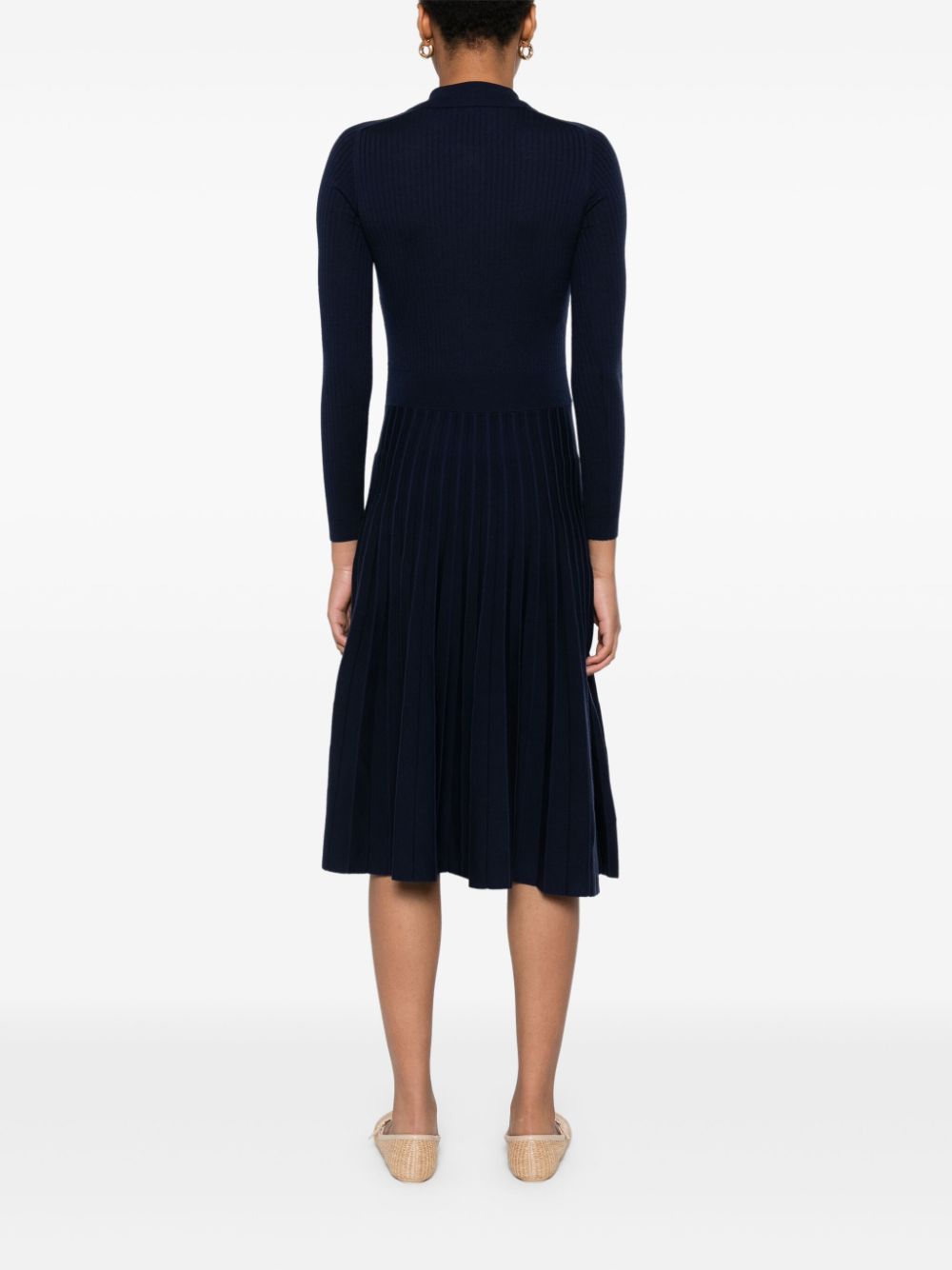 Lacoste knitted midi dress Women