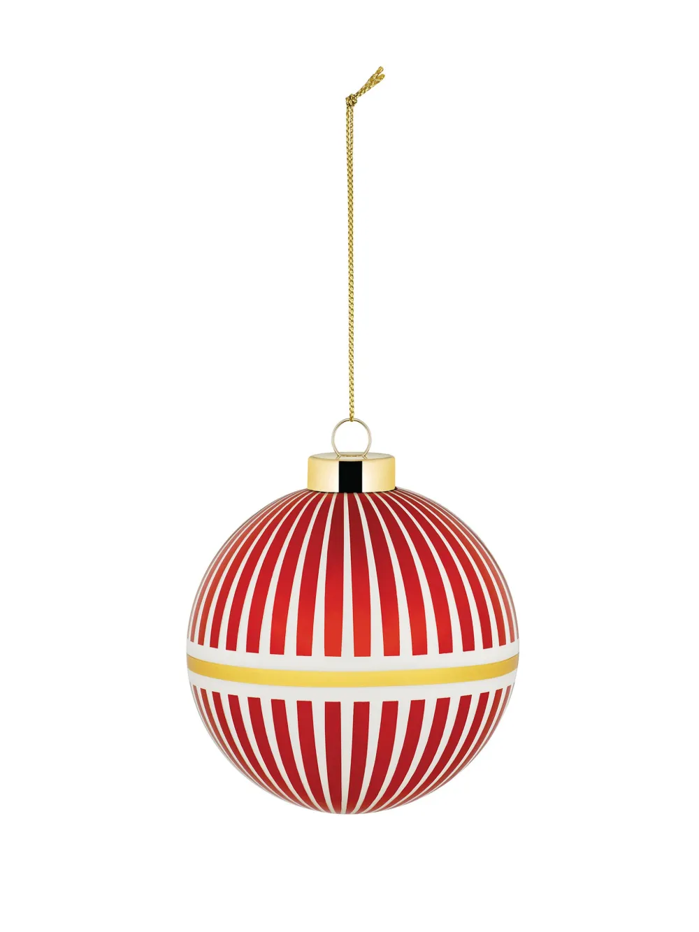 Alessi Delight Ornaments (set Of Three) In Red