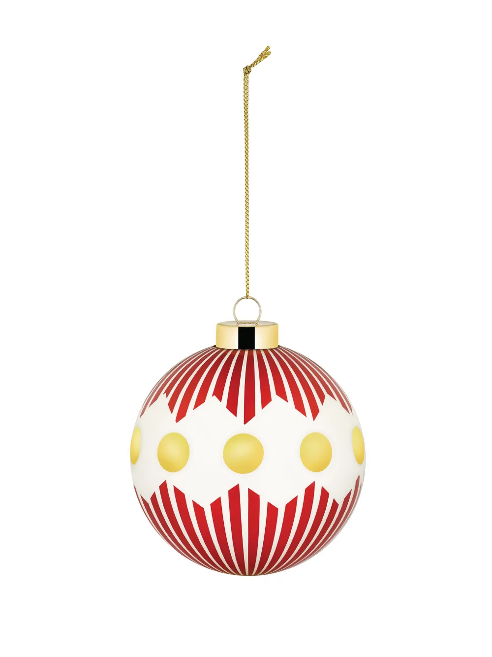 Alessi Delight Ornaments (set Of Three) In Red