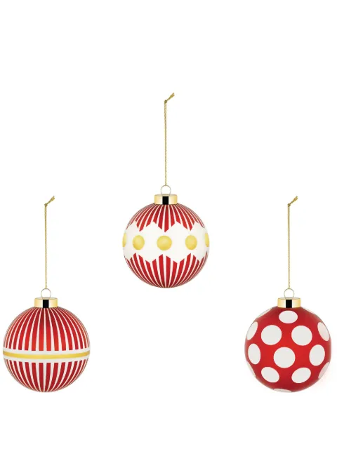Alessi Delight ornaments (set of three)