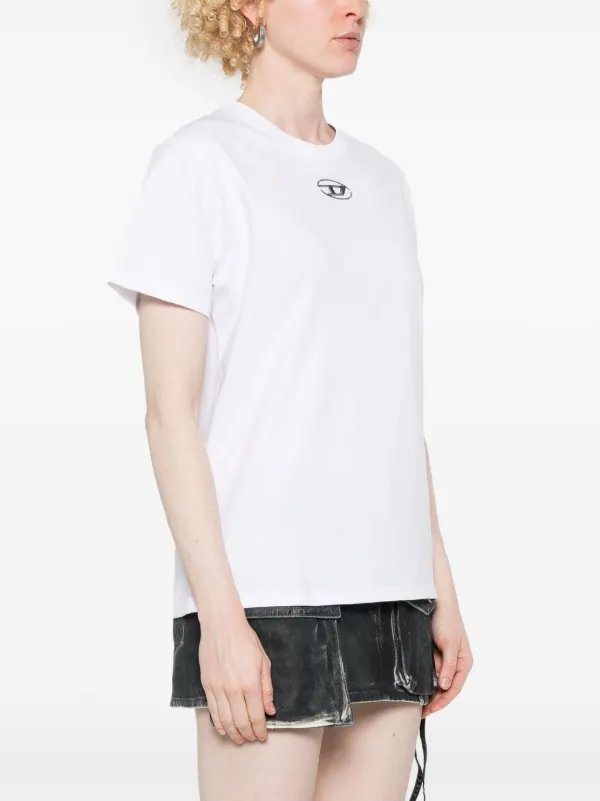 Diesel Oval D-logo T-shirt | White | FARFETCH
