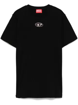 Diesel Oval Dロゴ Tシャツ | ブラック | FARFETCH JP