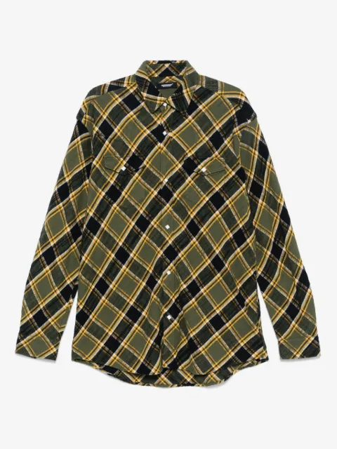 Undercover checked shirt